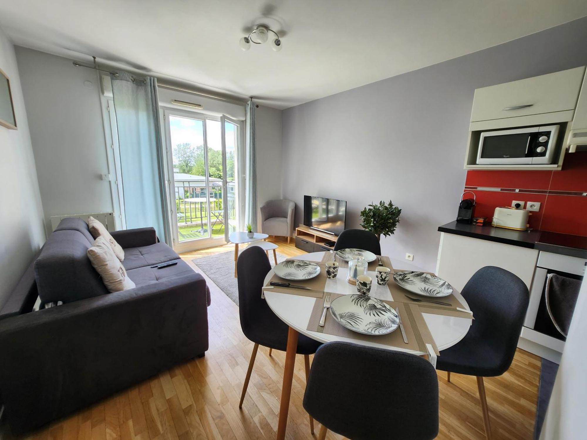 Appartement, Balcon, Parking, 5' Disneyland Монтеврен Екстериор снимка