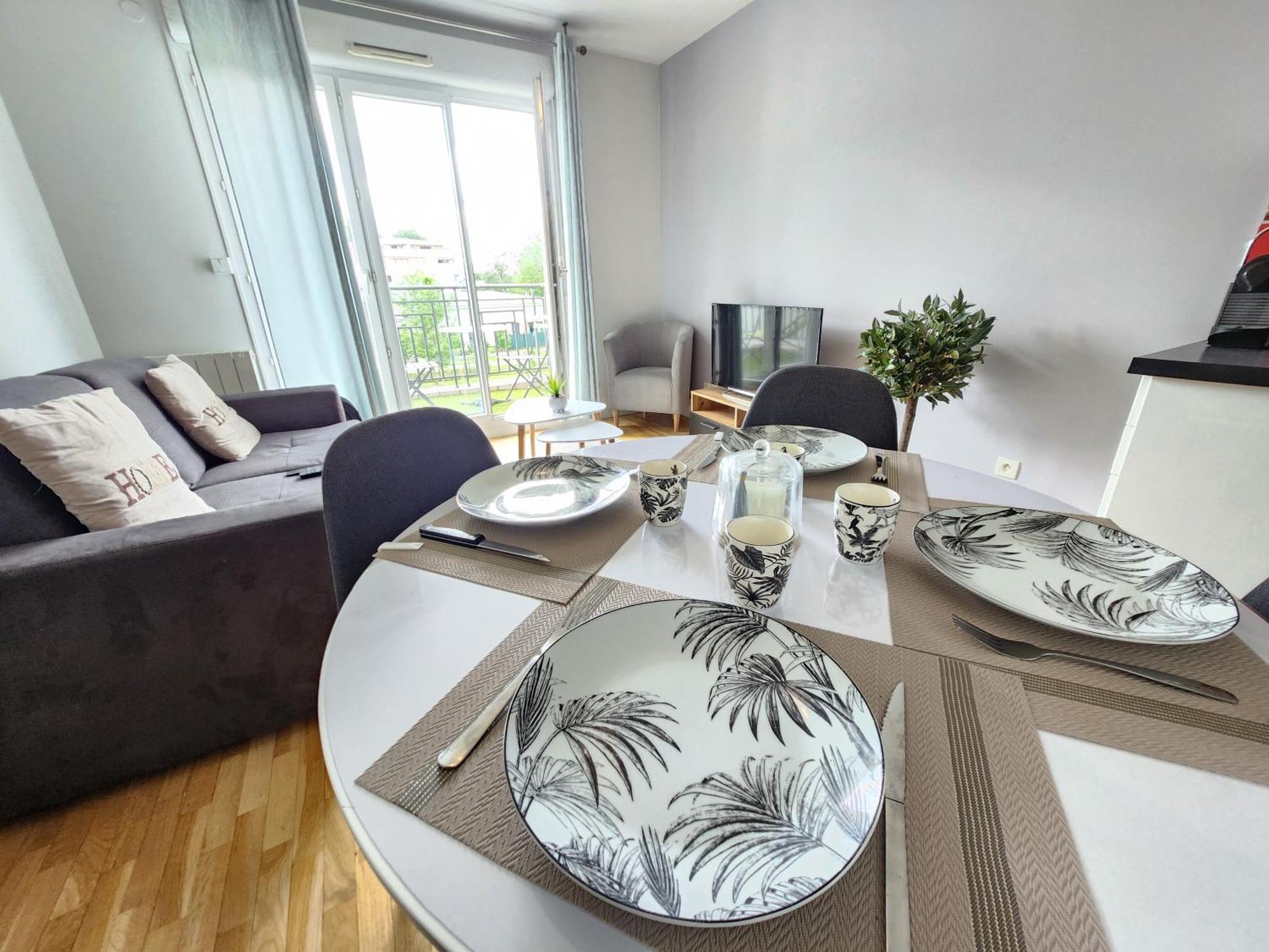 Appartement, Balcon, Parking, 5' Disneyland Монтеврен Екстериор снимка